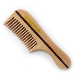 1541 London Wooden Moustache/Beard Comb Natural Beechwood Online