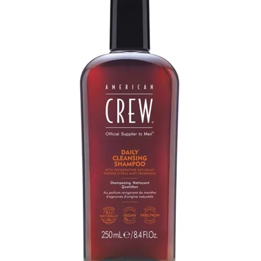 American Crew Daily Cleansing Shampoo 250ml New