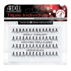 Ardell Triple Individuals Duralash Knot Free Flares Medium Black Outlet