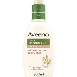 Aveeno Daily Moisturising Creamy Oil 300ml Hot