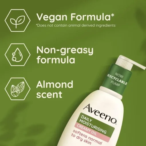Aveeno Daily Moisturising Creamy Oil 300ml Hot