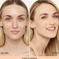 bareMinerals BarePro 16-Hour Skin-Perfecting Powder Foundation Fair 10 Warm Hot