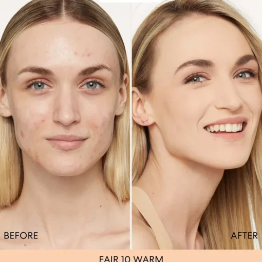 bareMinerals BarePro 16-Hour Skin-Perfecting Powder Foundation Fair 10 Warm Hot
