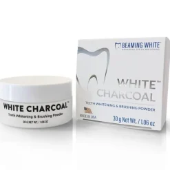 Beaming White Charcoal Teeth Whitening & Brushing Powder 30g Online