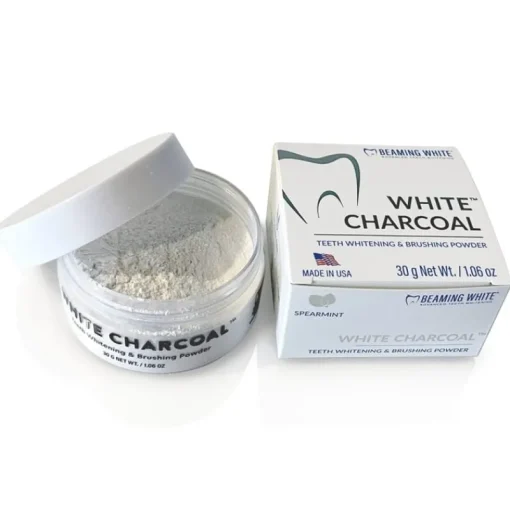 Beaming White Charcoal Teeth Whitening & Brushing Powder 30g Online