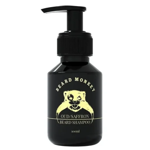 Beard Monkey Beard Shampoo Oud/Saffron 100ml New