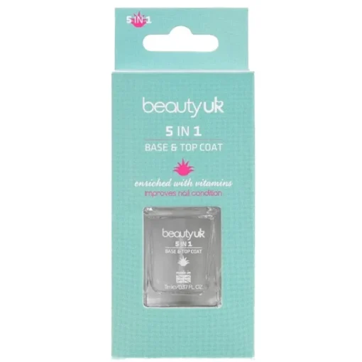 BeautyUK Beauty UK 5 In 1 Base & Top Coat Discount