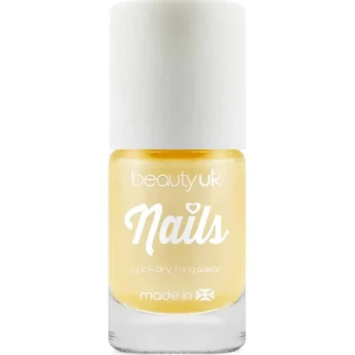 BeautyUK Beauty UK Candy Pearl Nail Polish – Lemon Online