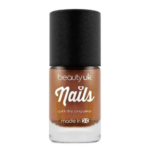 BeautyUK Beauty UK Chrome Nail Polish – Copper Hot