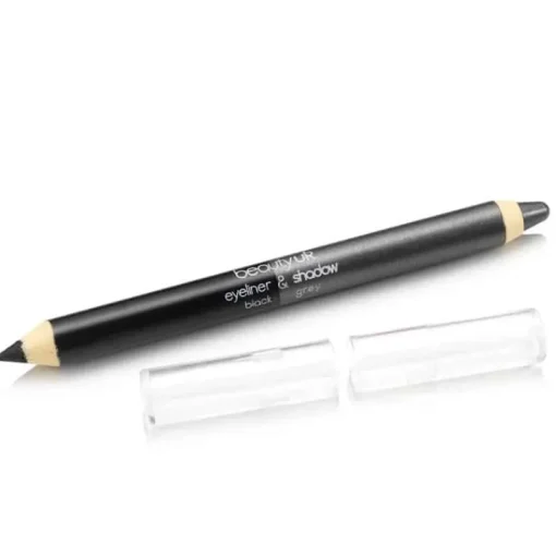 BeautyUK Beauty UK Double Ended Jumbo Pencil no.2 – Black&Grey New