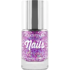 BeautyUK Beauty UK Glitter Nail Polish – Andromeda Purple Fashion