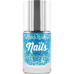BeautyUK Beauty UK Glitter Nail Polish – Supernova Blue Online
