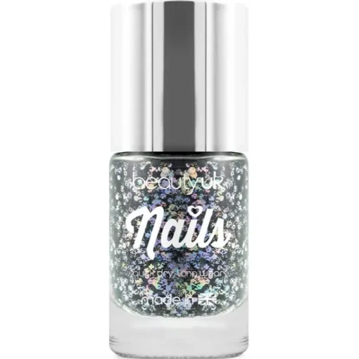 BeautyUK Beauty UK Glitter Nail Polish – Midnight Sky Black Outlet