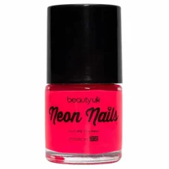 BeautyUK Beauty UK Neon Nail Polish – Pink Best