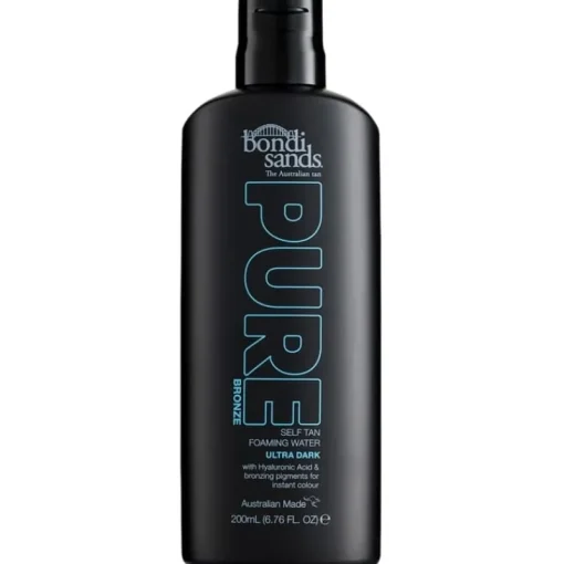 Bondi Sands Pure Bronze Ultra Dark Self Tan Foaming Water 200ml Clearance