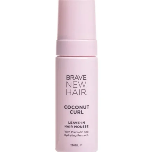 Brave New Hair Brave. New. Hair. Coconut Curl Leave-In Hair Mousse 150ml Clearance