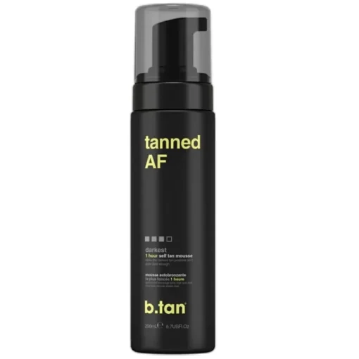 b.tan Tanned AF Self Tan Mousse 200ml Discount