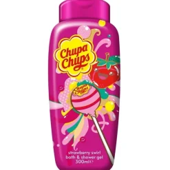 Chupa Chups Bath & Body Wash Strawberry Swirl 300ml New