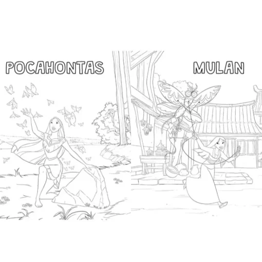 Disney Princess Colouring Fun Hot