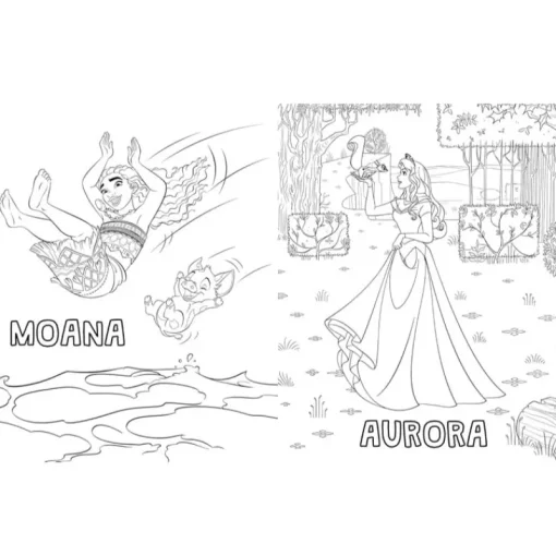 Disney Princess Colouring Fun Hot