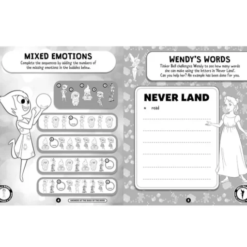 Disney Tattoo And Activity Book Best