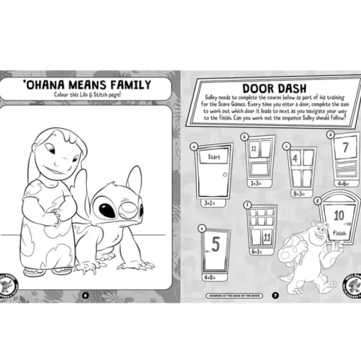 Disney Tattoo And Activity Book Best
