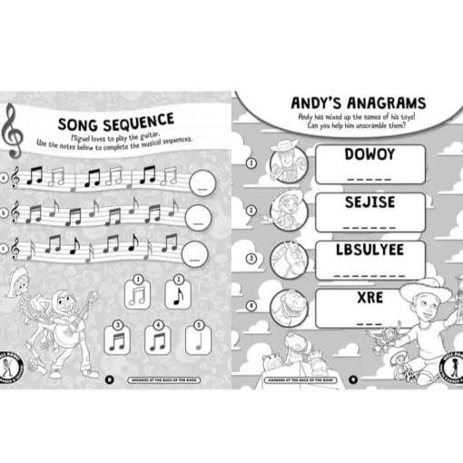 Disney Tattoo And Activity Book Best