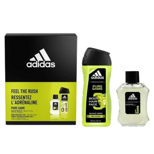 Adidas Giftset Pure Game Duo Edt 100 ml + Shower Gel 250 ml Sale