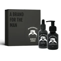 Beard Monkey Giftset Beard Kit Licorice 2023 Best