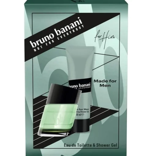 Bruno Banani Giftset Made For Men Edt 30ml + Shower Gel 50ml Best