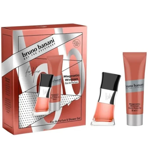 Bruno Banani Giftset Magnetic Woman Edp 30ml + Shower Gel 50ml Online