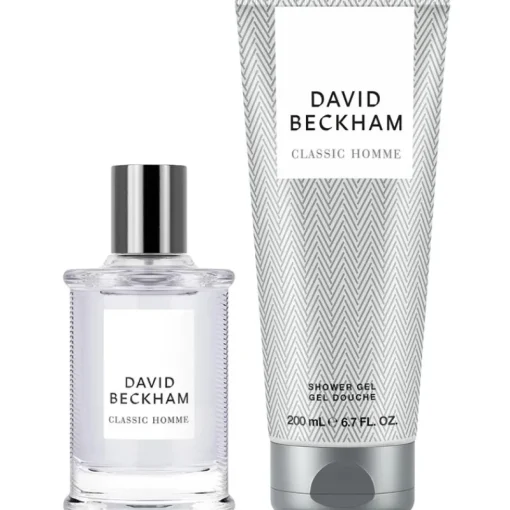 David Beckham Giftset Classic Homme Edt 50ml + Shower Gel 200ml Discount