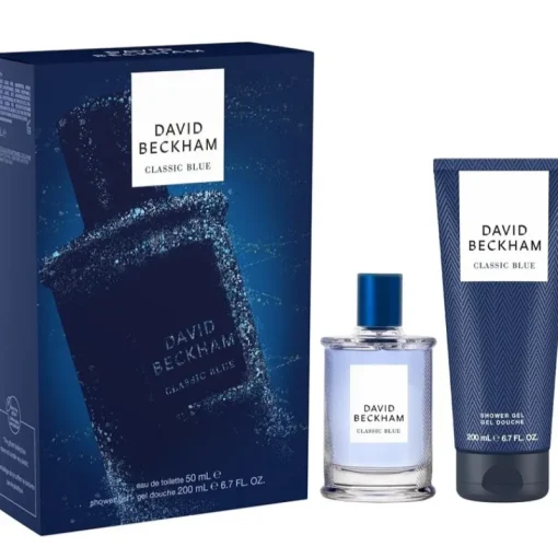 David Beckham Giftset Classic Blue Edt 50ml + Shower Gel 200ml Discount