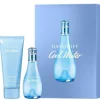 Davidoff Giftset Cool Water Woman Edt 30ml + Body Lotion 75ml New