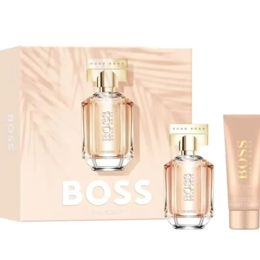 Hugo Boss Giftset The Scent for Her Edp 50ml + Body Lotion 75ml New