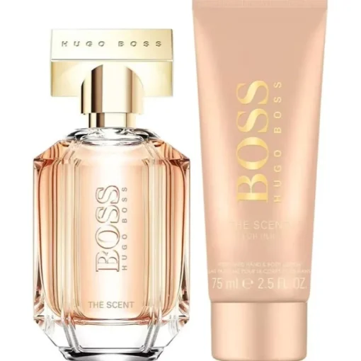 Hugo Boss Giftset The Scent for Her Edp 50ml + Body Lotion 75ml New