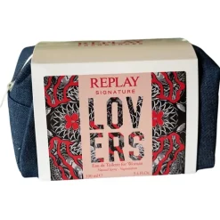 Replay Giftset Signature Lovers Woman Edt 100ml + Pochette Best