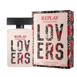 Replay Giftset Signature Lovers Woman Edt 100ml + Pochette Best