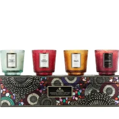 Voluspa Giftset 4 Petite Pedestal Candle Japonica 2024 Sale