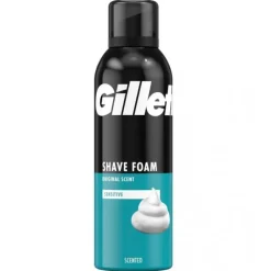 Gillette Sensitive Shave Foam 200ml Outlet