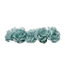 Hårband Hairband Blossom Big – Turquoise New