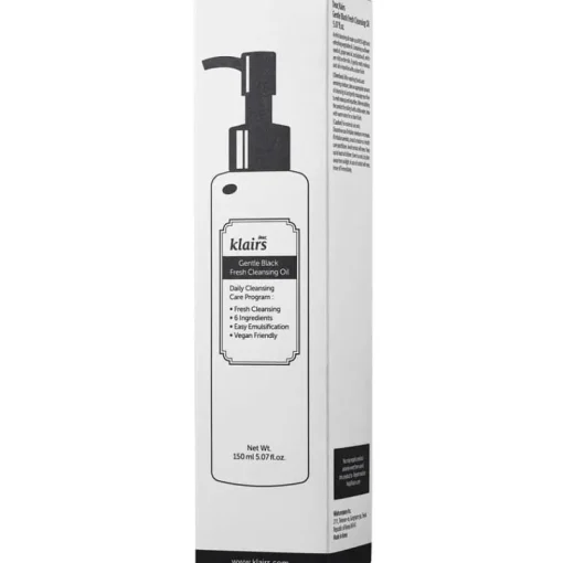 Klairs Gentle Black Fresh Cleansing Oil 150ml Online