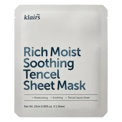 Klairs Rich Moist Soothing Tencel Sheet Mask 25ml Online