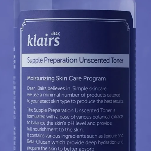 Klairs Supple Preparation Unscented Toner 180ml Best