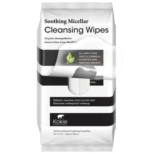 Kokie Cosmetics Kokie Cleansing Wipes 30pcs New