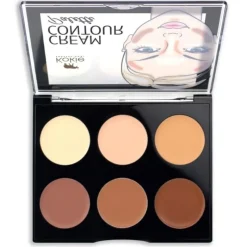 Kokie Cosmetics Kokie Cream Contour Palette – Light/Medium Outlet