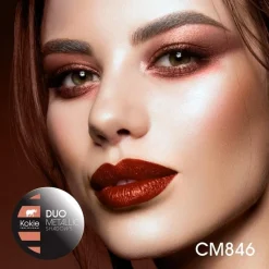 Kokie Cosmetics Kokie Duo Metallic Eyeshadow – Beloved Hot