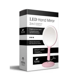 Kokie Cosmetics Kokie LED Handheld Ring Mirror – USB Rechargeable Fashion
