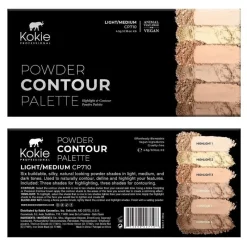 Kokie Cosmetics Kokie Powder Contour Palette Light/Medium Online