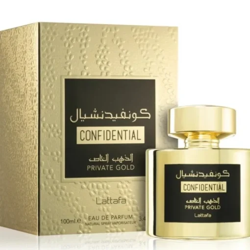 Lattafa Confidential Private Gold Edp 100ml Fashion